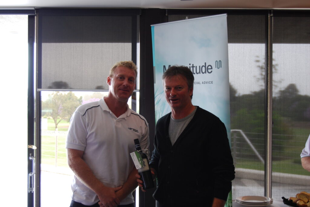 WALL OF FAME nearest to pin award with tugga waugh