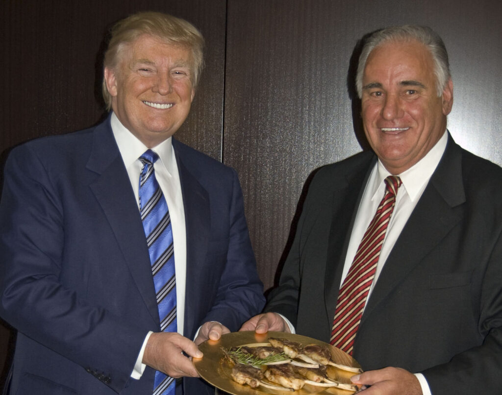 WALL OF FAME sam and donald trump